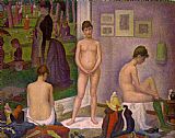 The Models by Georges Seurat